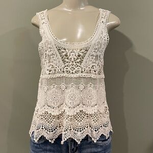 Crochet tank top